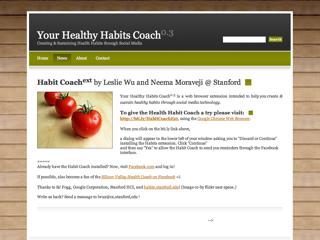 Healthy Habits Coach