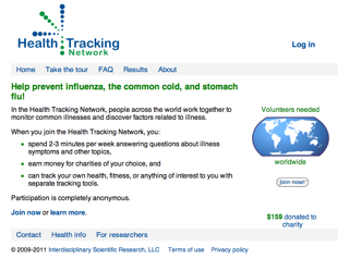Health Tracking Network